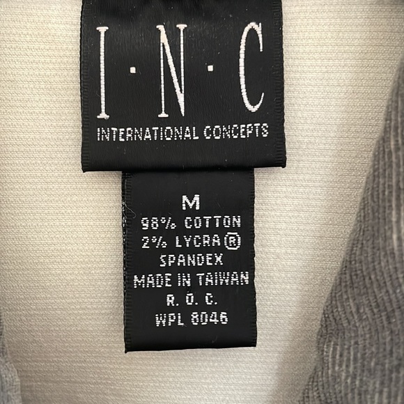Inc.; Womens, Medium, distressed grey light jacket. - Picture 2 of 3